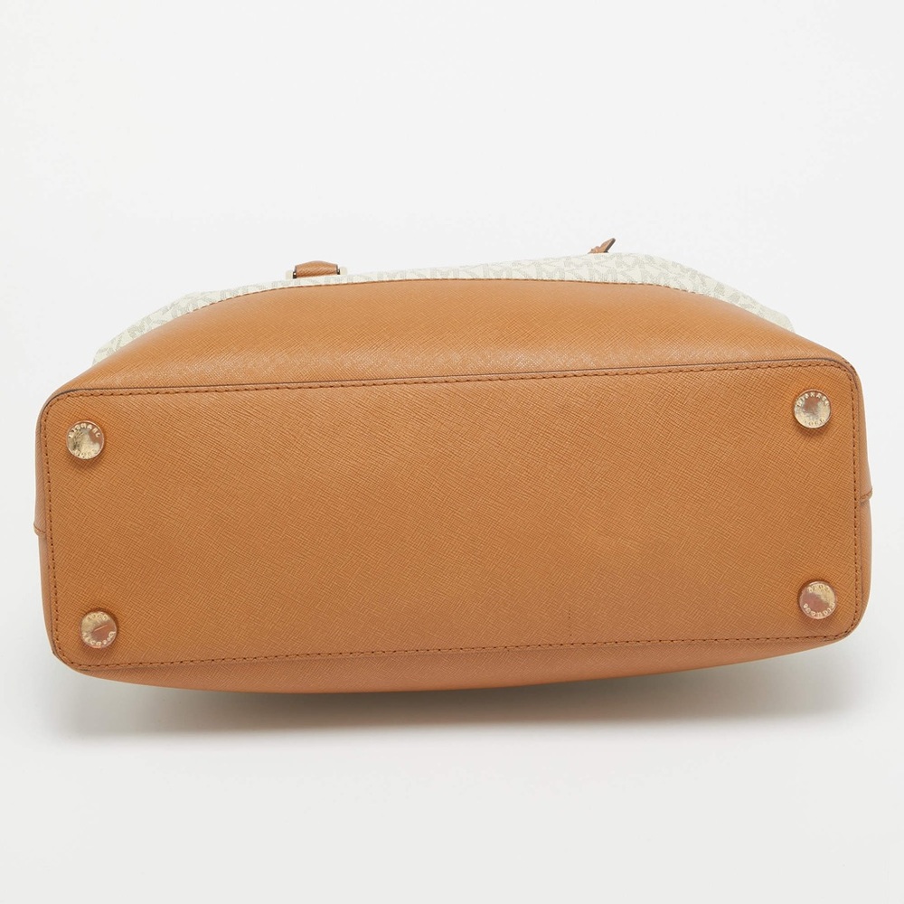MICHAEL KORS Savanna Satchel Bag NEW - Picture 9 of 13